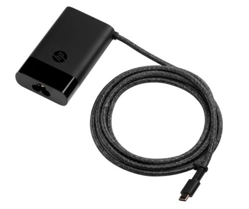 Adaptateur d'alimentation HP 65 W USB-C Noir