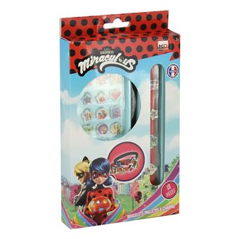 Jeu d'imitation Taldec Miraculous Bracelets pailletés et charms