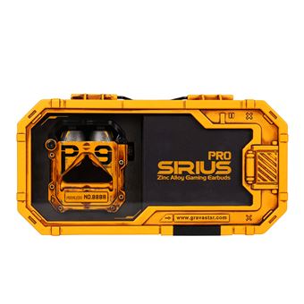 Ecouteurs sans fil Bluetooth Gravastar Sirius Pro Jaune