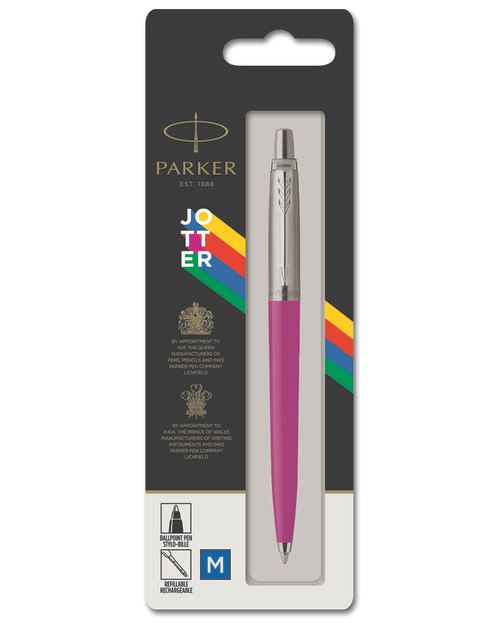 PARKER Jotter Originals Stylo bille, magenta, pointe moyenne, sous blister