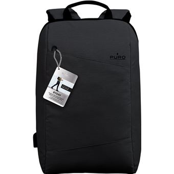 Sac a dos Puro Byday Noir pour PC portable 15.6 Sacs a dos pour ordinateur portable Achat prix fnac