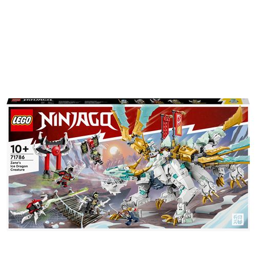 Lego Ninjago Lego® Ninjago® 71786 La Créature Dragon De Glace De Zane