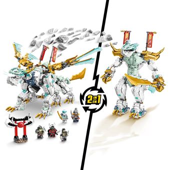 LEGO® Ninjago® 71786 La créature Dragon de glace de Zane