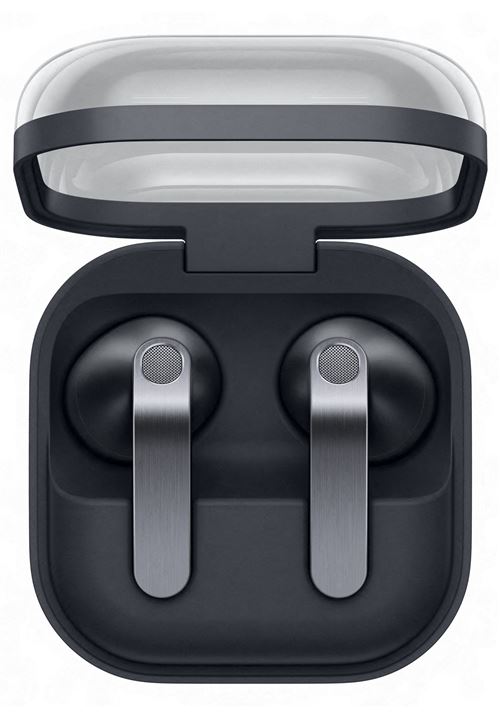 Samsung Galaxy Buds4 - Écouteurs Sans Fil avec Micro - Intra-Auriculaire - Bluetooth - Suppresseur De Bruit Actif - Noir