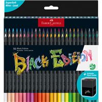 Etui de 50 crayons de couleur Faber-Castell Black Edition