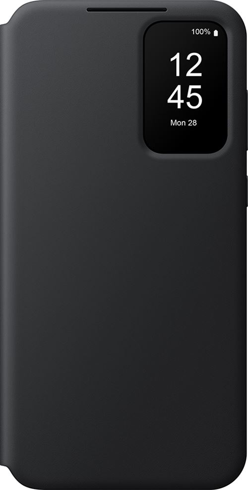 Etui Folio Smart S View Cover pour Samsung Galaxy A35 5G Noir