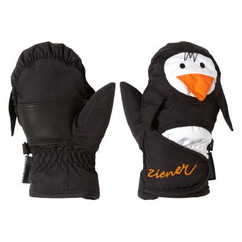 Gants De Ski Bebe Ziener Lafauna As Minis Noirs 86cm Gants De Sport Equipements Sportifs Fnac