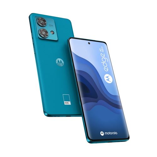 Smartphone Motorola Edge 40 Neo 6.5 5G Double SIM 256 Go Bleu