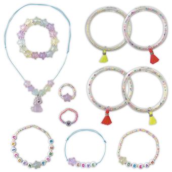 Coffret Bijoux Phosphorescents Janod – 11 Bijoux à Créer – Dès 6 Ans