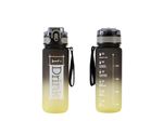 Gourde Itotal Bouteille de motivation Tritan 750 ml Noir et Jaune