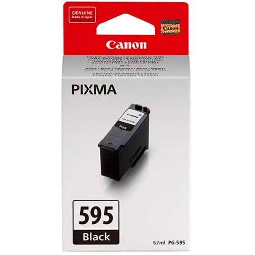Canon PG-595 - Noir - original - boîte de suspension - cartouche d'encre - pour PIXMA TS6550i, TS7550i