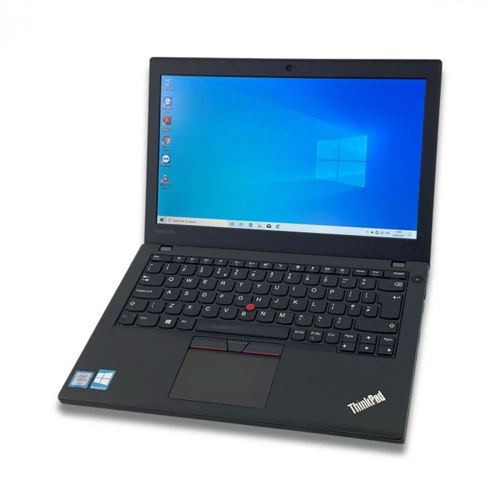 Pc Portable Lenovo Thinkpad X270 12,5" Intel Core I5-6300U 8 Go Ram 256 Go Ssd Noir Reconditionné