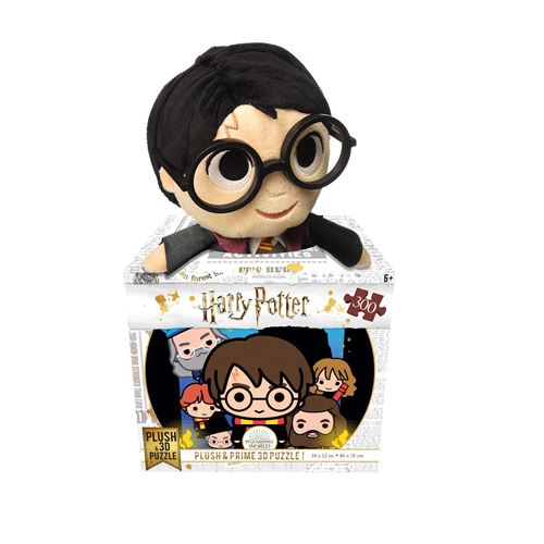 Puzzle 300 pièces Prime 3D Harry Potter avec peluche
