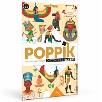 Jeu créatif Poppik Discovery Sticker L'Egypte