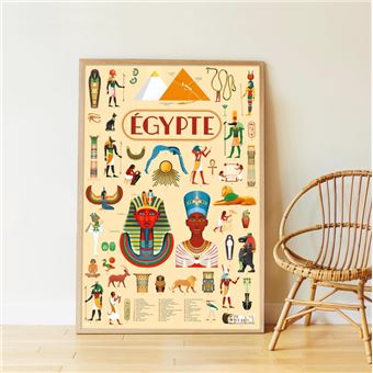 Jeu créatif Poppik Discovery Sticker L'Egypte