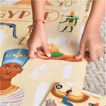 Jeu créatif Poppik Discovery Sticker L'Egypte