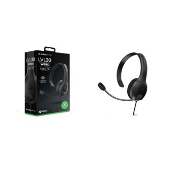 Casque Gaming filaire PDP LVL30 Noir pour Xbox One