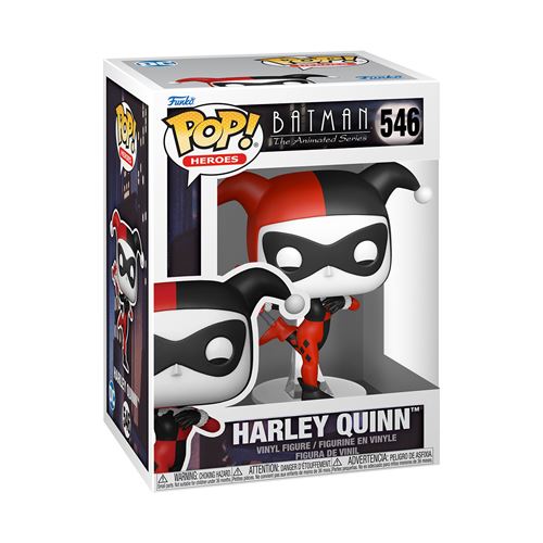 Funko Unisex Rouge Figurine Pop Batman The Animated Series Harley Quinn - Image 4