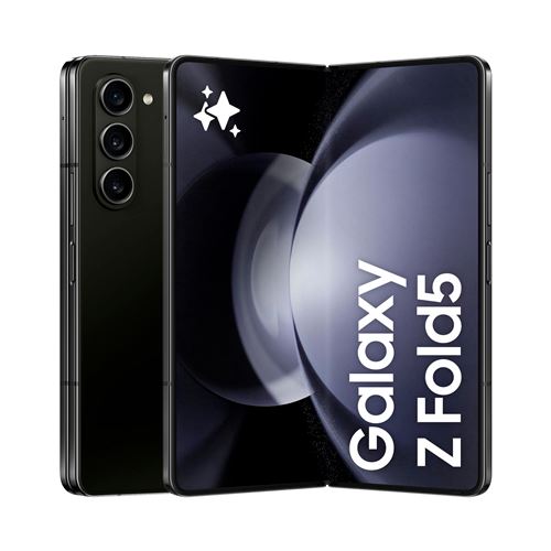 Acheter Smartphone Samsung Galaxy Z Fold5 7.6"" 5G Nano SIM 512 Go Noir État correct - 732,94 € Smartphone Samsung Galaxy Z Fold5 7.6"" 5G Nano SIM 512 Go Noir État correct - Samsung reconditionné disponible sur Fnac