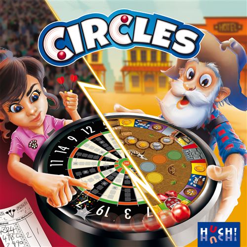 Jeu de stratégie Huch Circles