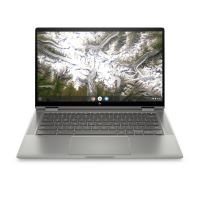 Chromebook HP x360 14c-ca0008nf 14" Ecran tactile Intel Core i3 8 Go RAM 64 Go eMMC Argent foncé