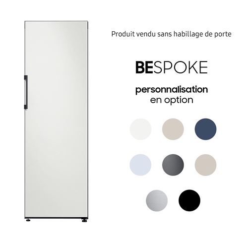 Réfrigérateur 1 porte Samsung Bespoke RR39C76K3AP 387 L Blanc