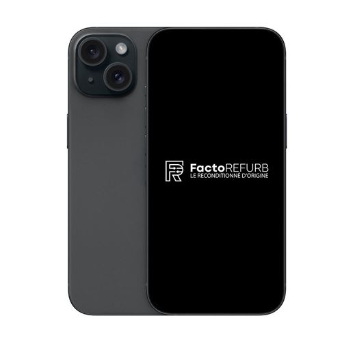 Apple iPhone 15 6 1 5G Double SIM par Factorefurb Grade A+ – Batterie 100% neuve