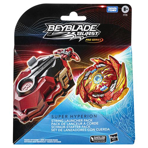 Jeu de plein air Beyblade Burst Pro Series Pack de lanceur à corde Super Hyperion