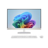 PC tout-en-un HP 27-cr0077nf 27" AMD Ryzen™ 7 16 Go RAM 512 Go SSD Blanc coquillage