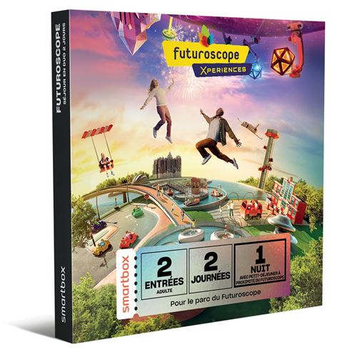 Coffret cadeau SmartBox Futuroscope 2025 Séjour en duo