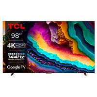 TV TCL 98P745 248 cm 4K HDR Google TV Aluminium brossé