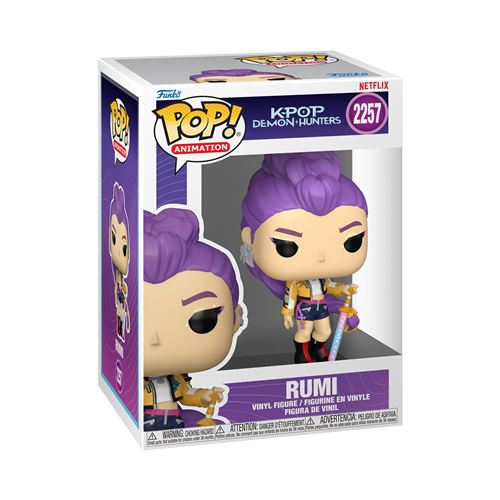 Figurine Funko Pop Animation K Pop Demon Hunters Rumi - vue 3
