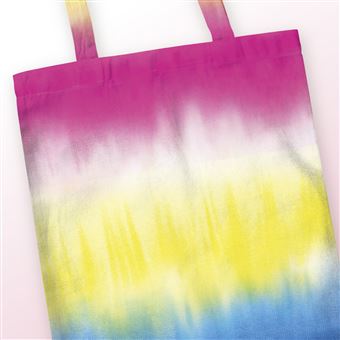 Jeu créatif Style For Ever Tote Bag à customiser Tie Dye