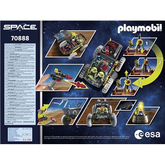 Playmobil Space Mission sur Mars 70888 Unité spatiale astronautes navette