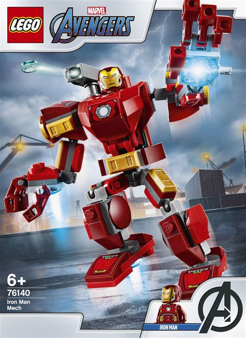 figurine iron man lego