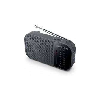 Radio portable Muse M-025 R Gris et noir