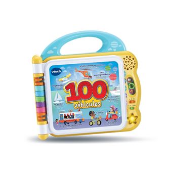 Jeu d'éveil Vtech Mon imagier bilingue 100 véhicules