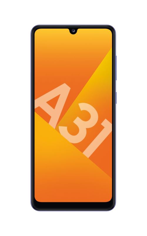 Smartphone Samsung Galaxy A31 Double SIM 64 Go Bleu prismatique État correct - Samsung reconditionné disponible sur Fnac