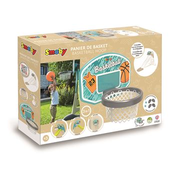 Smoby – Panier De Basket 3 En 1, Accessoire Pour Toboggan Smoby, Jouet Enfant Dès 3 Ans – 820700