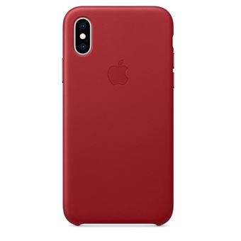coque iphone xs rouge apple