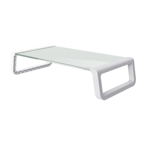 Support d'écran en verre trempé Trust Monta Blanc
