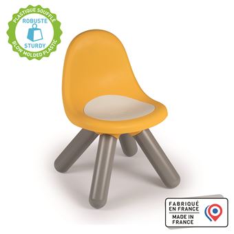 Jeu d'imitation Smoby Kid chaise Jaune