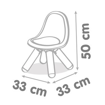 Jeu d'imitation Smoby Kid chaise Jaune