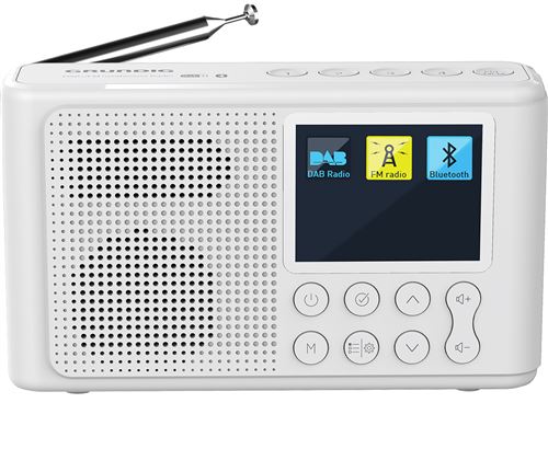 Radio Portable Bluetooth Grundig Music6500w Blanc