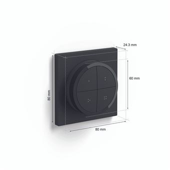 Hue Tap dial switch Telecommande - Noir