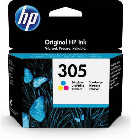 Cartouche D'encre Hp 305 3 Couleurs Authentique Hp La Cartouche D'encre - vue 10