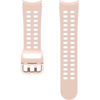 Bracelet en silicone pour montre connectée Samsung Galaxy Watch4 Classic S/L Rose