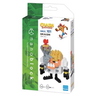 Jeu de construction Nanoblock Crash Bandicoot Docteur N. Gin