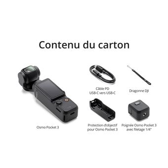 DJI Osmo Pocket 3 - Sportkamera - Schwarz - Sportkamera - Einkauf