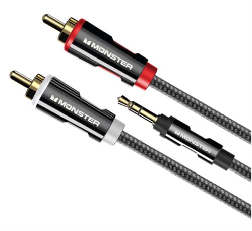 CABLE AUDIO JACK 3 5MM2 RCA 1 5M - vue 2